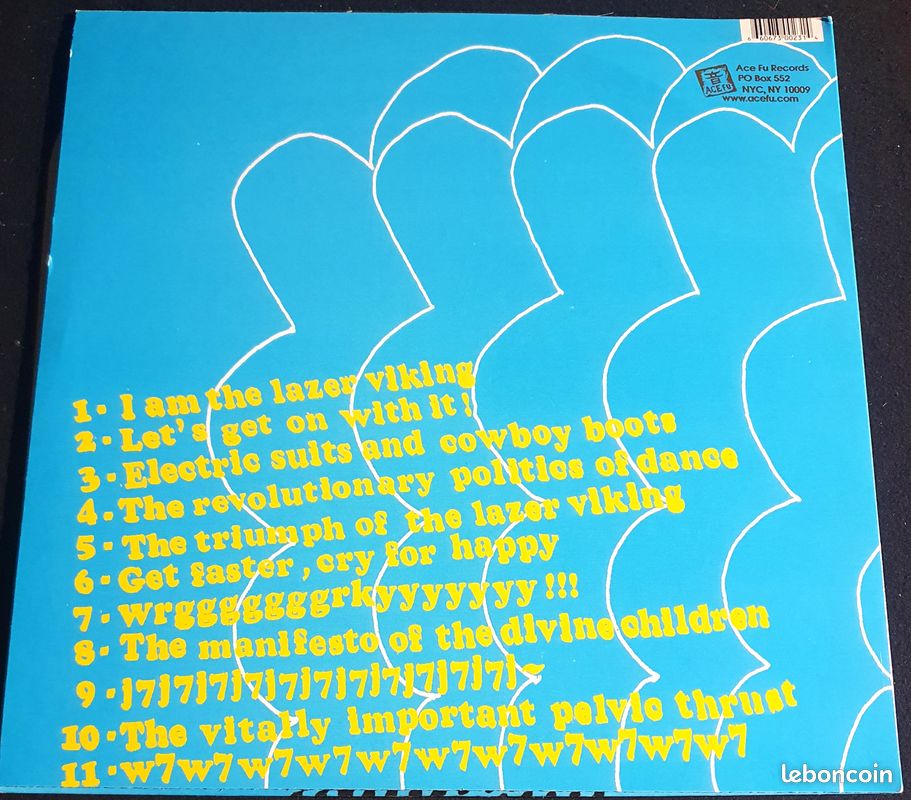 AN ALBATROSS - We are the lazer vikings - vinyle - EP - Une face - 12" - US - 2003 (image 3)