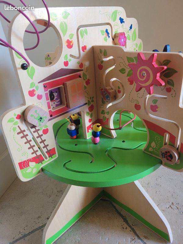 Table d'activités Bébé en bois (image 3)