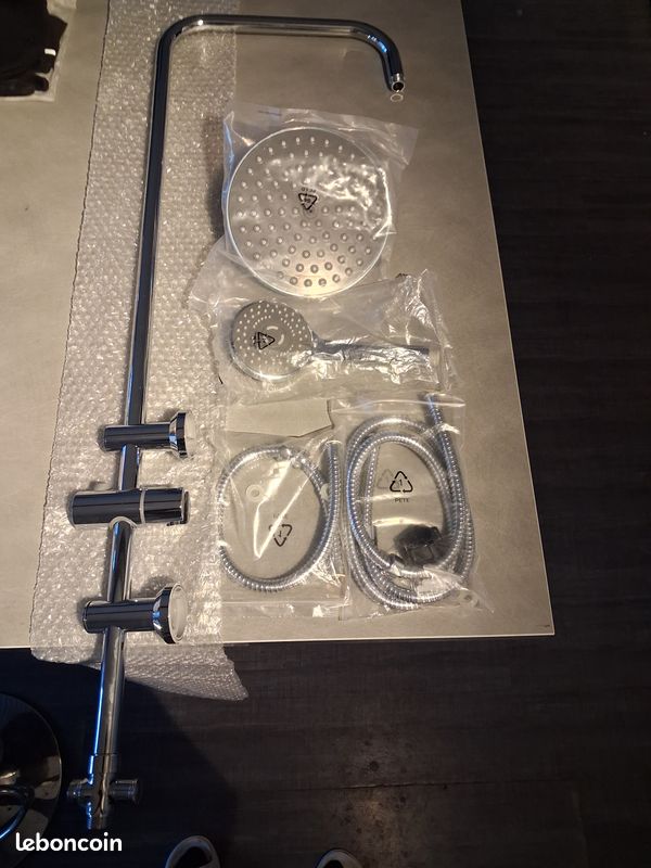 Colone de douche Chrome Neuf (image 8)