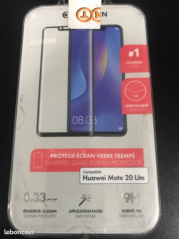 Verre trempé Huawei Mate 20 Lite (image 1)