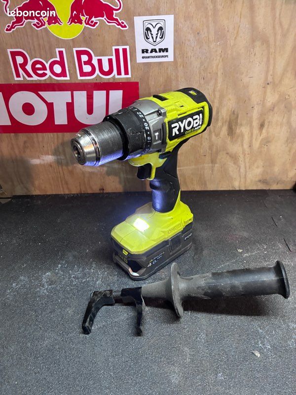 Rangement Mural 5 Porte-Outils Muraux Pour Batterie Ryobi 18V