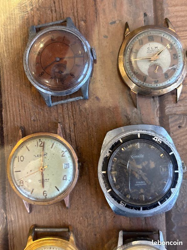 Lot De 2 Montres Mécaniques Fonctionnelles - Sans Marque, Pour Femme - Occasion