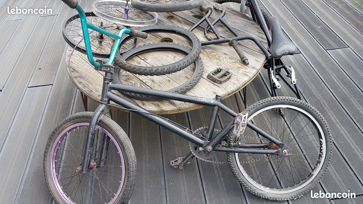 BMX + roues et guidons pour pièces (image 6)