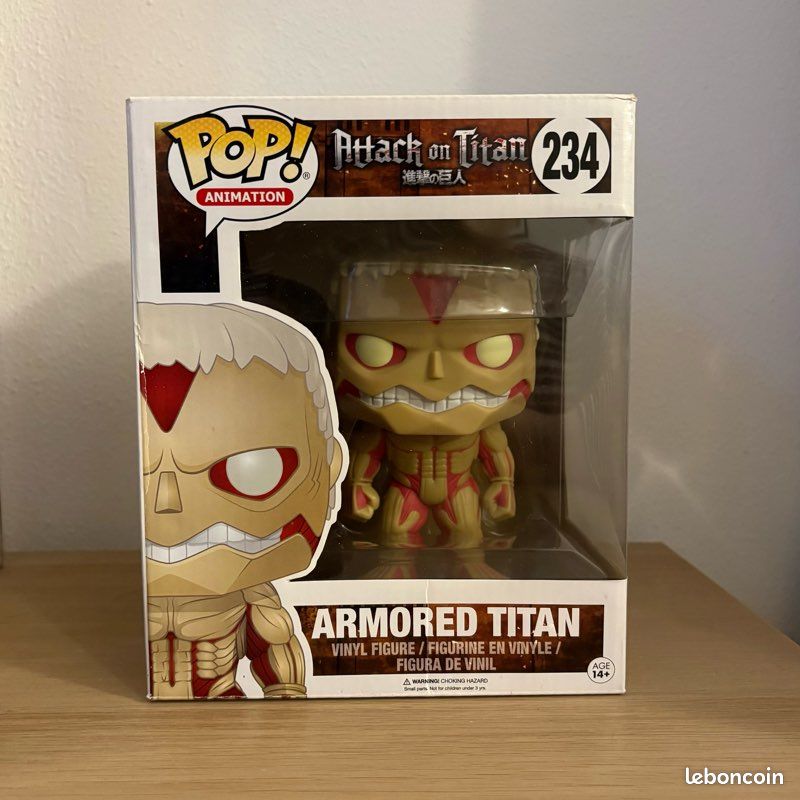 Funko Pop Armored Titan 234: Ataque a los titanes | Cuotas sin interés