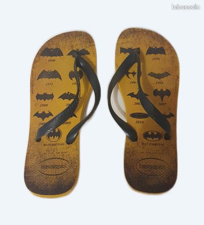 Tongs Havaianas Batman pour homme Chaussures