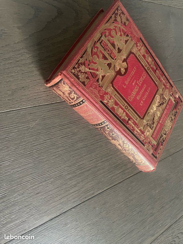 Nos Grandes Écoles Militaires et Civiles – Louis Rousselet – Hachette 1888 – Reliure rouge et or (image 11)
