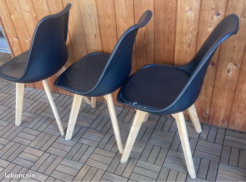 Lot 3 chaises scandinaves (image 7)