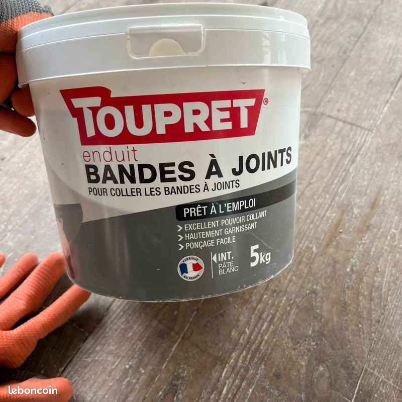 Seau enduit bandes à joints / TOUPRET (image 1)
