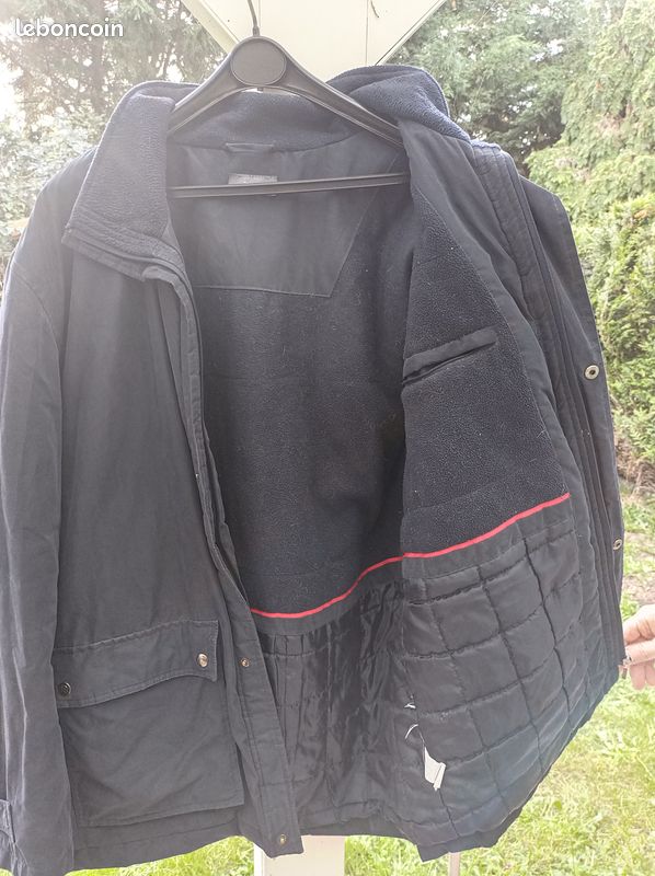 Veste TEXMAN bleue marine (image 3)