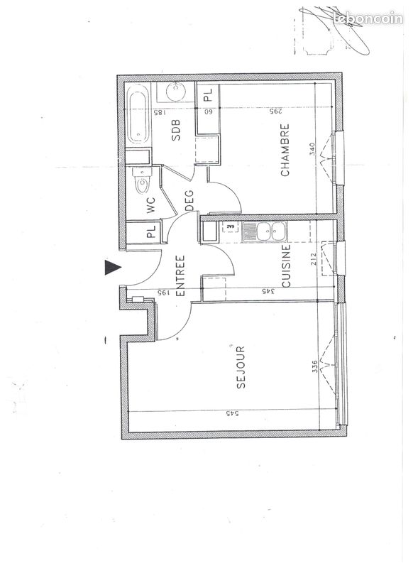 Appartement 2 pièce(s) undefined m²à louer Guyancourt