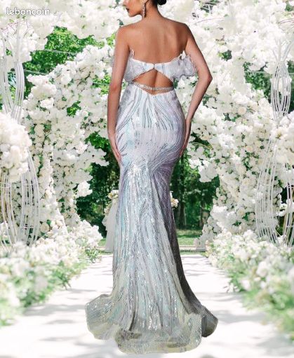 Robe soirée Mariage T 38 (image 4)