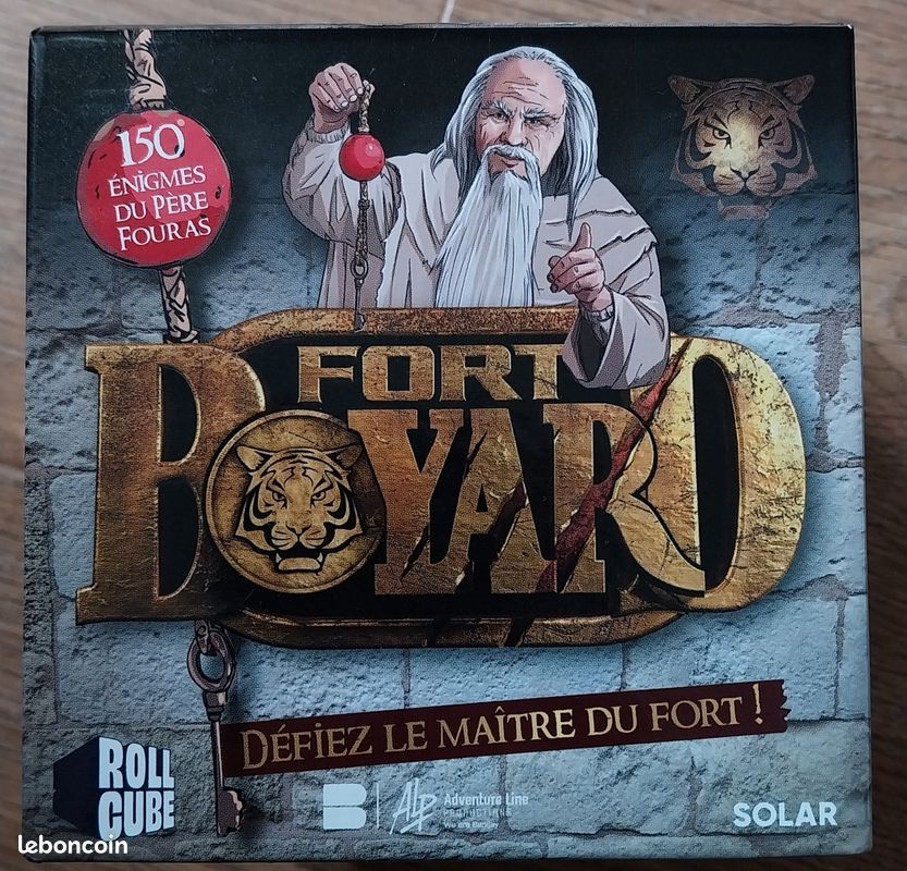 Roll'cube Fort Boyard – 150 Énigmes Du Père Fouras – Jeu De Réflexion – Émission Culte – Dès 8 Ans