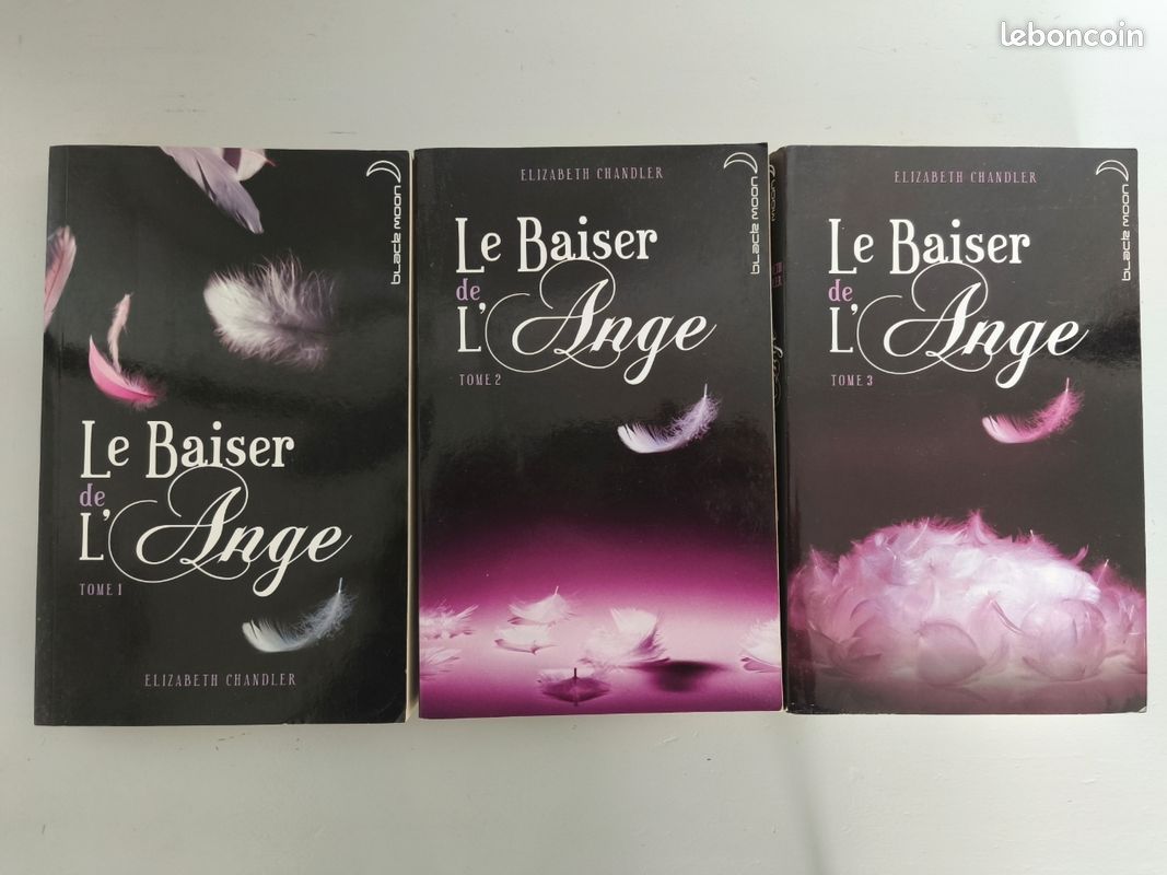 Lot livres - Le Baiser de l’Ange – Tomes 1, 2 & 3 (Black Moon) (image 1)