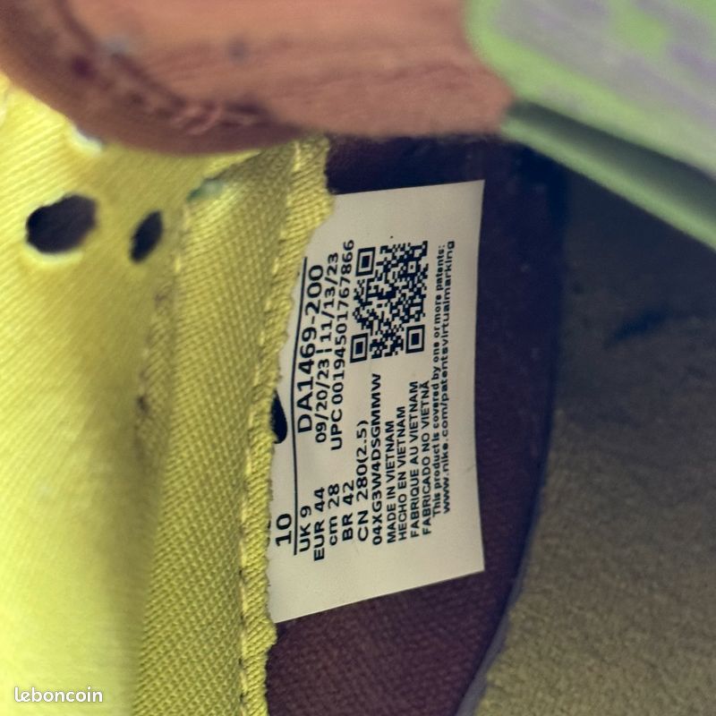 Nike Dunk 44 (vert/violet) (image 3)