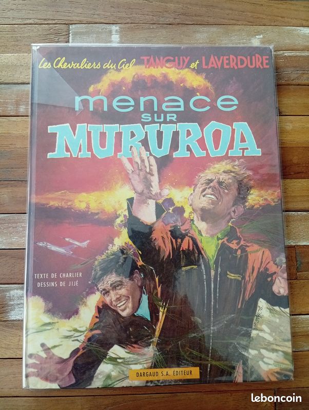 BD Tanguy et Laverdure EO 1969 menace sur Mururoa (image 1)