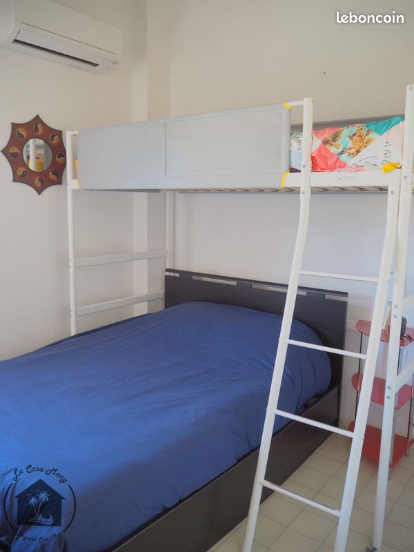 Maison pour 5pers, 2 chambres et mezzanine, climatisée, piscine, plage à 800m (image 3)