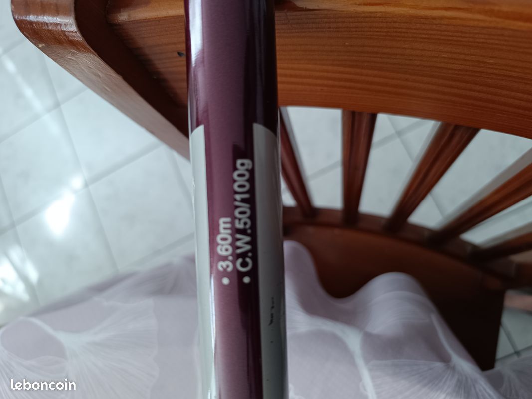 Canne Shimano 3,60 m + moulinet Mitchell MS60 – Super état (image 4)