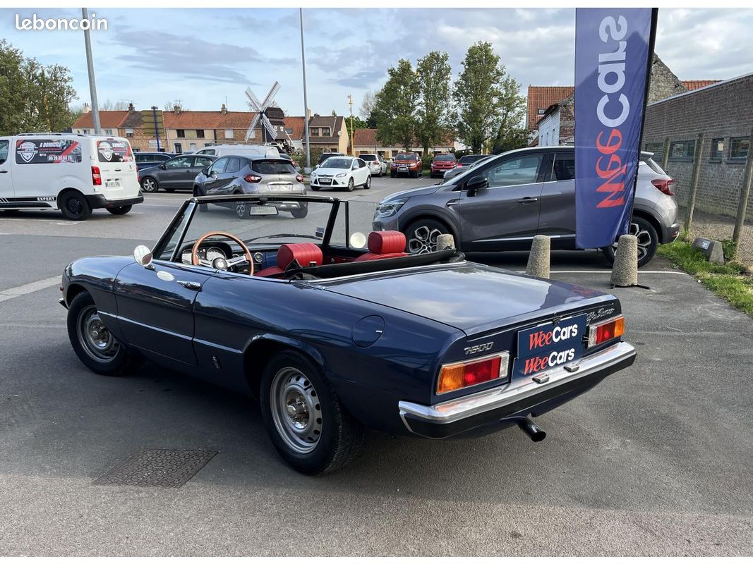 ALFA ROMEO SPIDER GIULIA coda tronca 1600 (image 4)