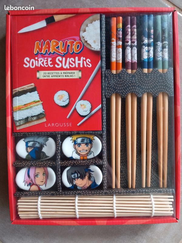 Coffret Soirée sushis Naruto (image 1)