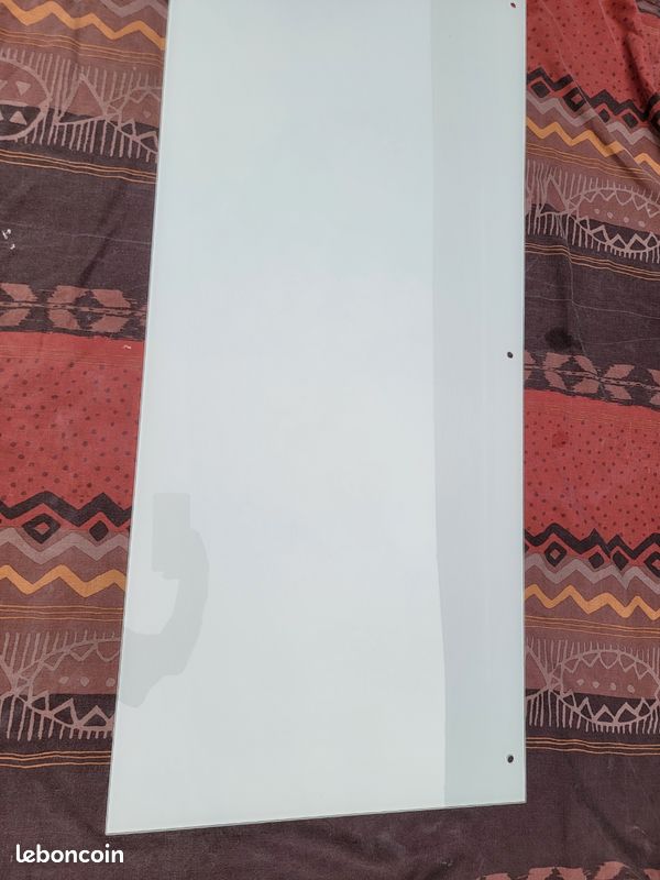 Plateau de verre ikea blanc-noir (160×48)20-(80×48)10 (image 8)