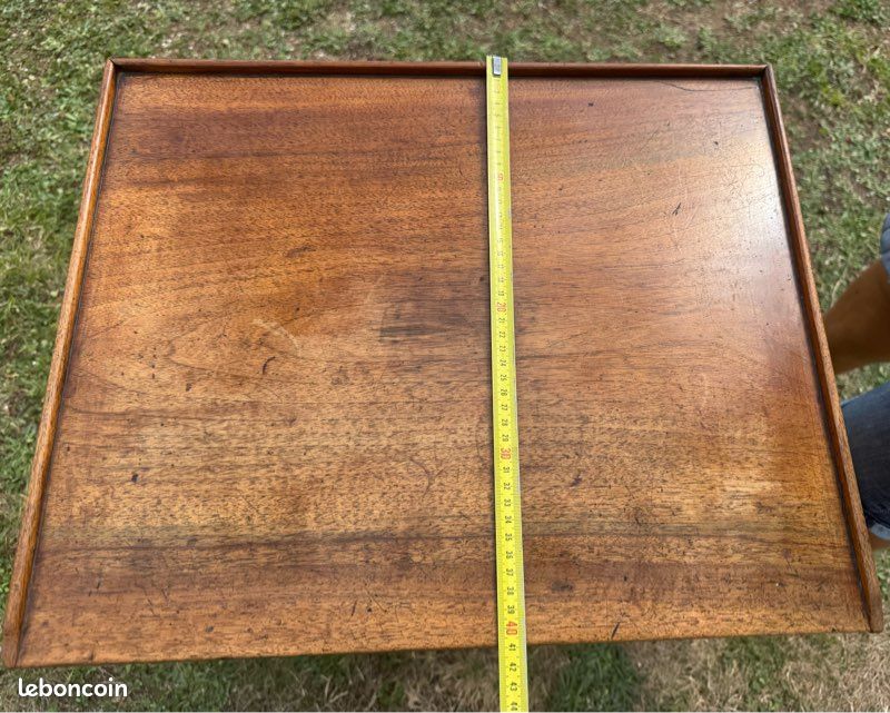 Table console en noyer (image 5)