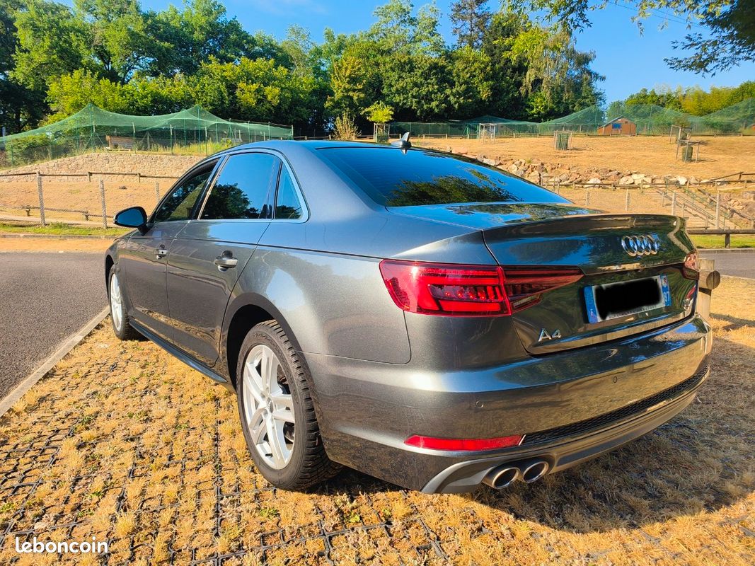 Audi A4 B9 2.0 TDI 190 S line S tronic – Gris Daytona – Virtual Cockpit (image 2)