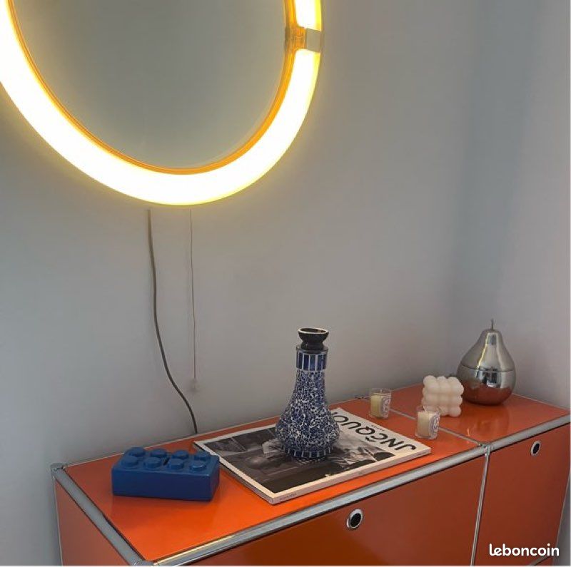 Miroir Allibert vintage années 70 (image 1)