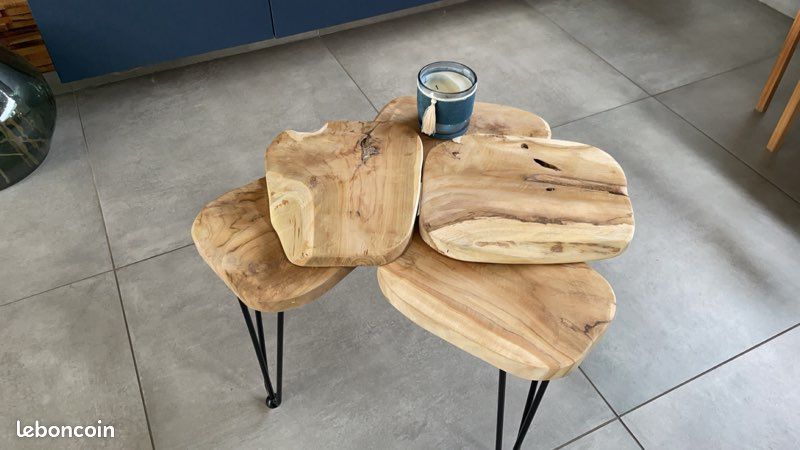 Table basse en teck véritable (image 3)