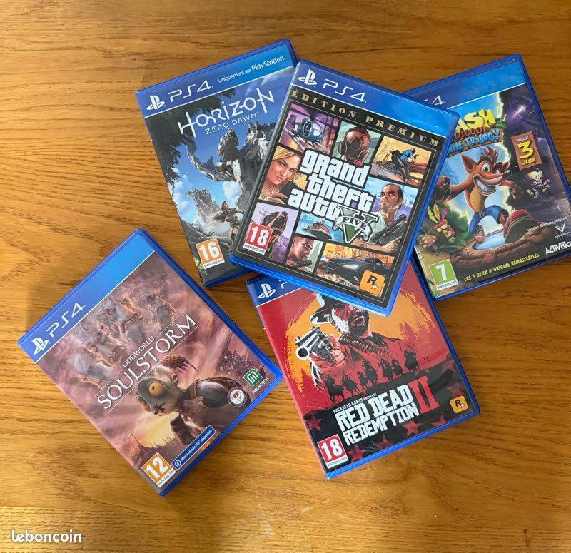 Playstation 4 Slim + Jeux (image 2)