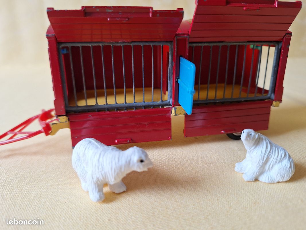 REMORQUE CIRQUE CORGI Chipperfields Circus GS21 Gift Set 21 ménagerie animaux EUR 295,00 - FR
