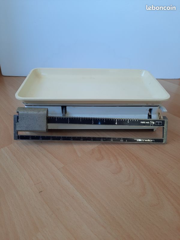 Ancienne Balance De Ménage Terraillon Bébé/cuisine, Avec Notice Et Boîte