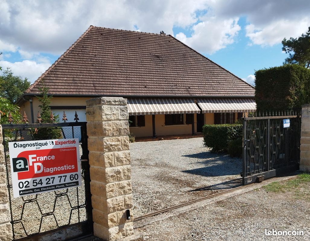 Maison 4 pièces 115 m² · à Villedieu-sur-Indre · 115 m² · 23 500 €
