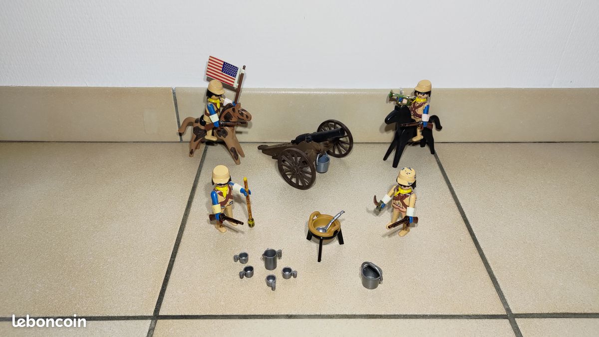 Playmobil Klicky System 3420 – Fort Union – Boîte Complète ? Vérifier (occasion)