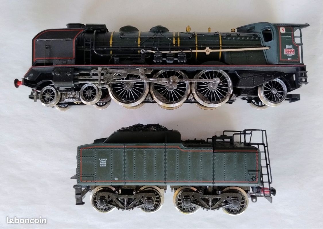 Réf 16529 JOUEF CAISSE DE TENDER TYPE 38 AI CALAIS EN BON ETAT HO