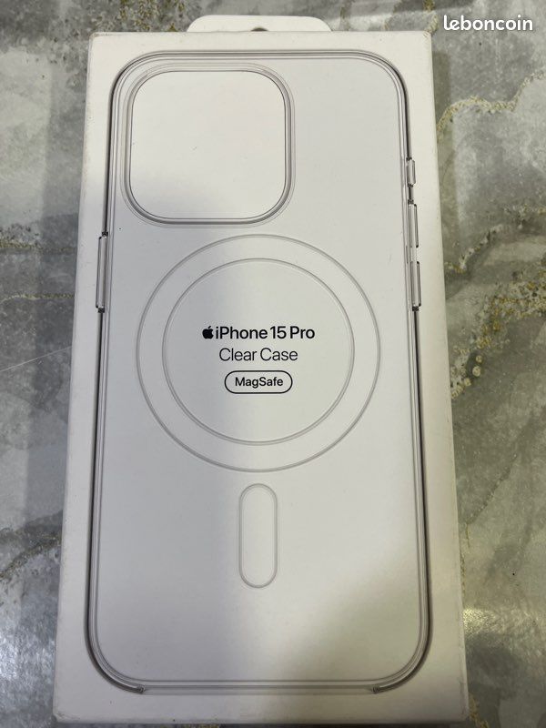 Coque IPhone 14 Transparente Avec MagSafe - Silicone - Neuf Sous Blister