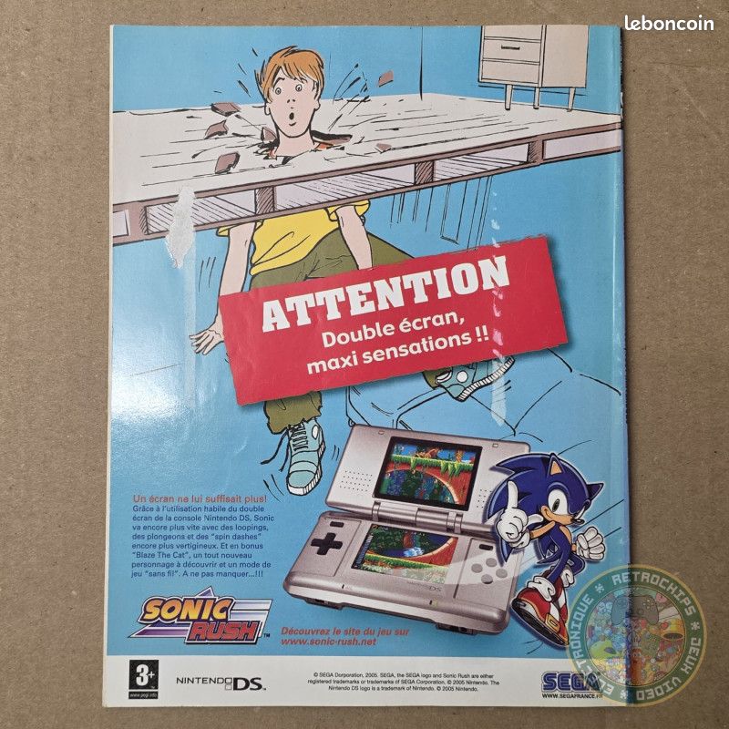 Le Magazine Officiel Nintendo DS N°3 Decembre-Janvier 2005 – FR – EC – Testé – Envoi 24/48 (image 2)
