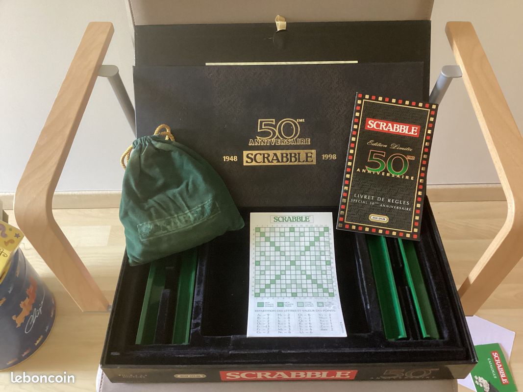 Scrabble édition limitée 50eme anniversaire (image 4)