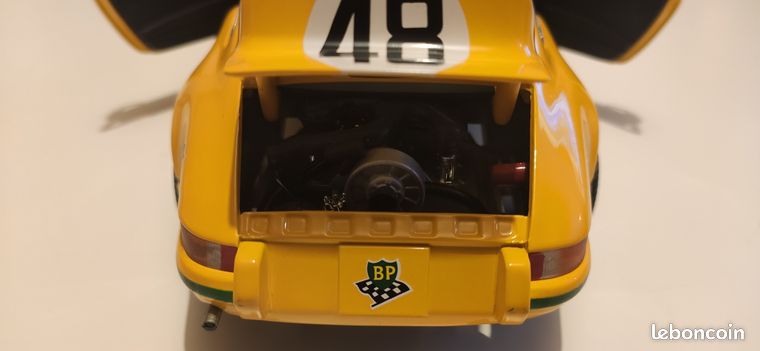 Modèle Réduit Porsche 911 Carrera 1973 Argenté - Échelle 1:18, Maisto - Neuf