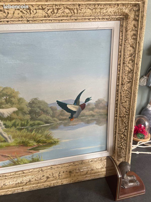 CHIENS DE CHASSE À L'ARRÊT SUR UN CANARD. Par Barracan (image 3)