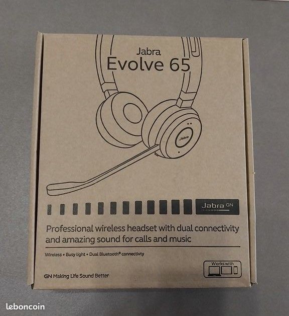 Casque micro duo Jabra bluetooth (image 7)