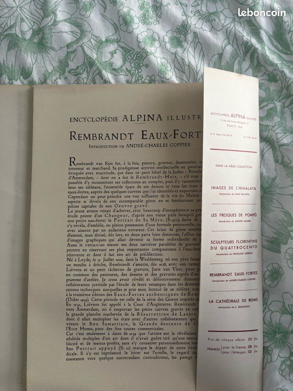 Lot livres ancien art - peinture (image 5)