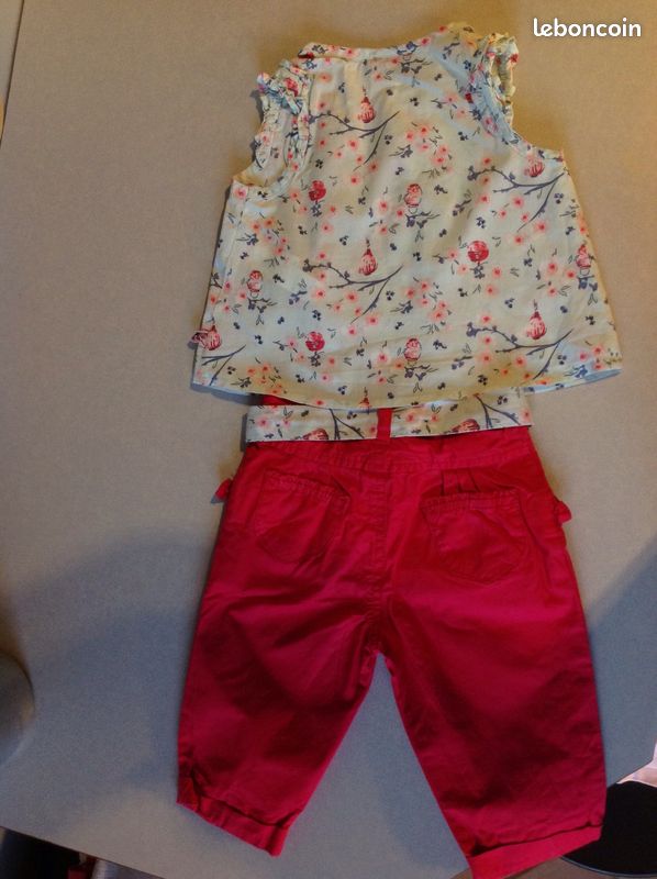 Ensemble fille Sergent Major 9 mois (image 2)