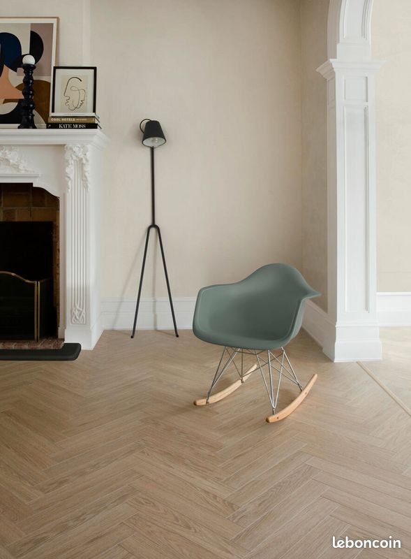 Parquet sol stratifié point de Hongrie Berry Alloc (image 3)