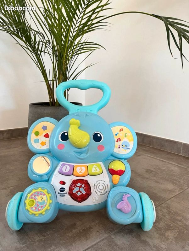 elephanto trottino vtech