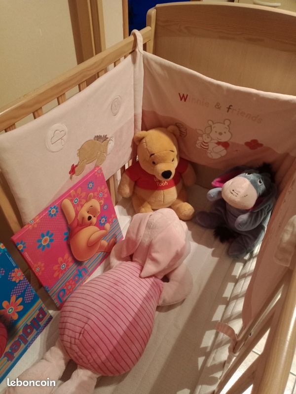 Contour de lit, toiles, peluches Winnie l'Ourson (image 3)