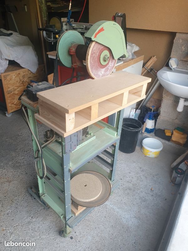 Ponceuse (multifonction) a bois et a fer 6 vitesses (image 10)