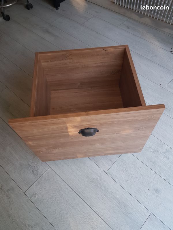 Solide caisson de rangement sur roulettes, grande capacité (image 3)