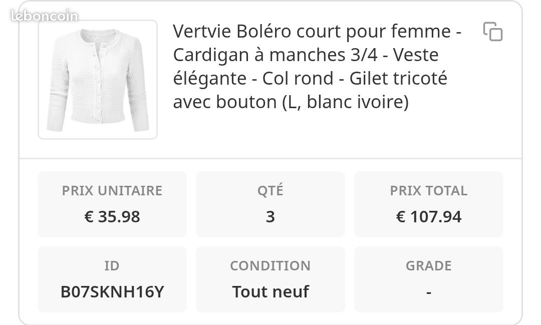 Veste boléro courte vieux rose et dentelle noire
