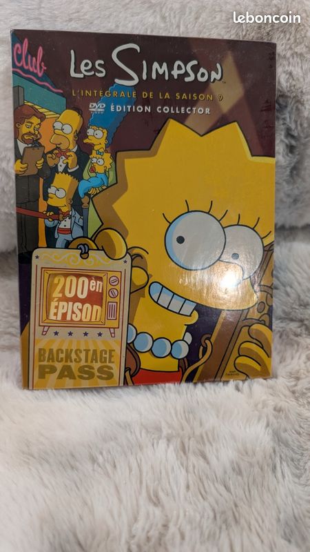 Coffret DVD Les Simpson collector l'intégrale saison 9 neuf sous blister (image 1)