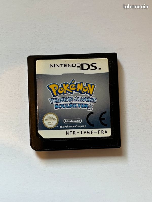 Pokémon Version Argent Soul Silver (Nintendo DS, FRA) (image 1)